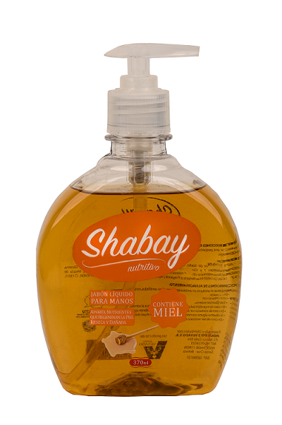 JABON LIQUIDO SHABAY NUTRITIVO botella de  370 ml