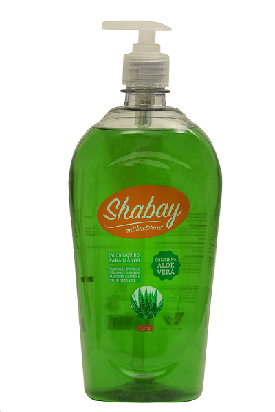 JABON LIQUIDO SHABAY ANTIBACTERIAL botella de  1000 ml