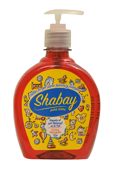 JABON LIQUIDO SHABAY INFANTIL botella de  370 ml