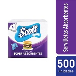 [400468] SERVILLETAS SUPER ABSORBENTES SCOTT 500 UND